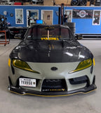 CMST- TOYOTA GR SUPRA CARBON FIBRE TRANSPARENT BONNET HOOD
