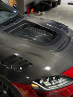 CMST- TOYOTA GR SUPRA CARBON FIBRE TRANSPARENT BONNET HOOD