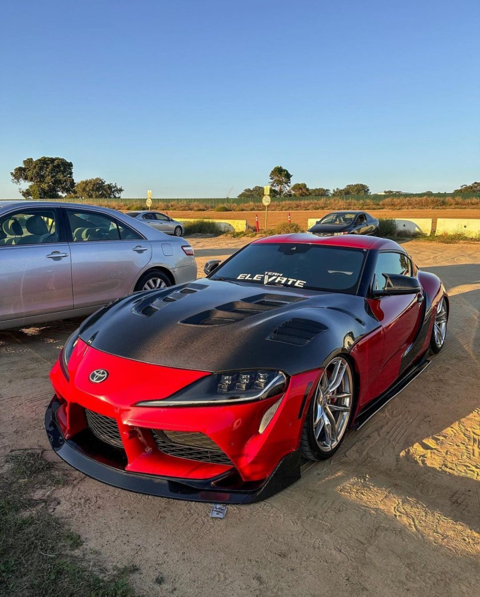 CMST - TOYOTA GR SUPRA CARBON FIBRE VENTED HOOD BONNET