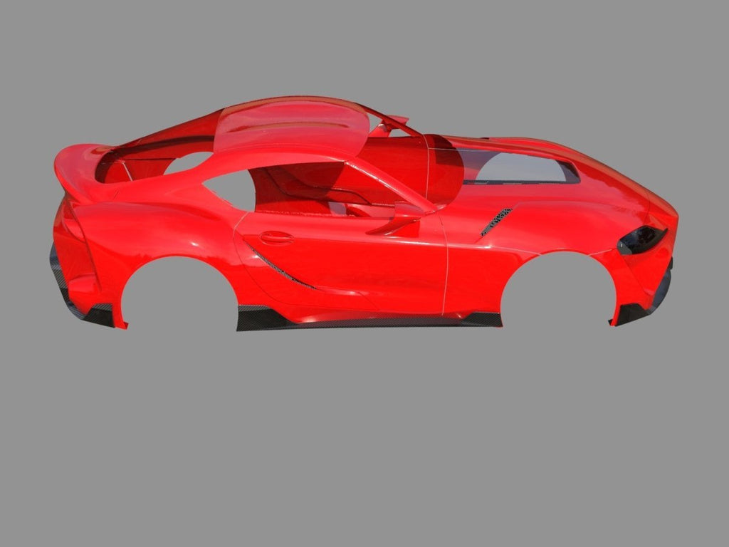 CMST- TOYOTA GR SUPRA  CARBON FIBRE WIDEBODY "FT1 CONCEPT" KIT
