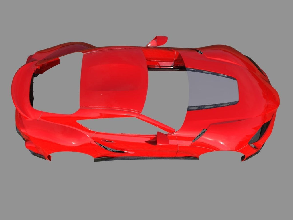 CMST- TOYOTA GR SUPRA  CARBON FIBRE WIDEBODY "FT1 CONCEPT" KIT