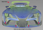 CMST- TOYOTA GR SUPRA  CARBON FIBRE WIDEBODY "FT1 CONCEPT" KIT