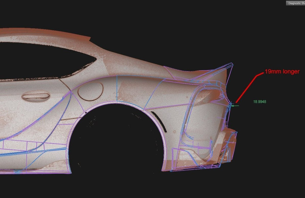 CMST- TOYOTA GR SUPRA  CARBON FIBRE WIDEBODY "FT1 CONCEPT" KIT