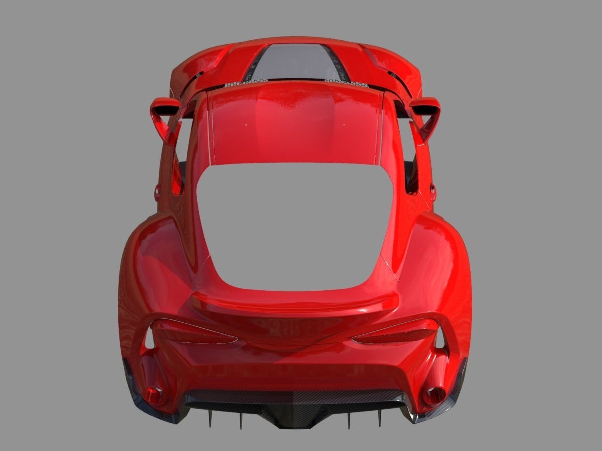 CMST- TOYOTA GR SUPRA  CARBON FIBRE WIDEBODY "FT1 CONCEPT" KIT