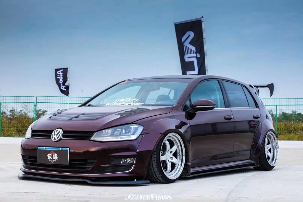 CMST -VOLKSWAGEN GOLF GTI & GOLF R MK7 MK7.5 WIDEBODY SIDE SKIRTS