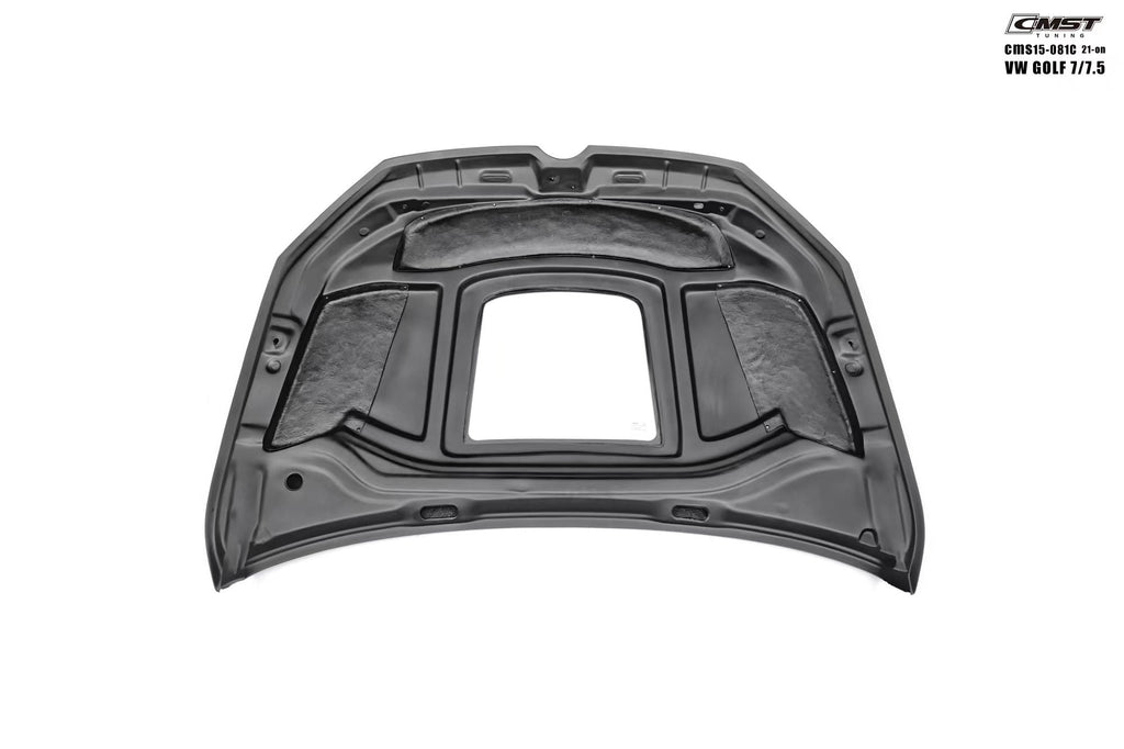 CMST - VOLKSWAGEN GOLF GTI / GOLF R MK7 MK7.5 CARBON FIBRE TRANSPARENT HOOD BONNET V2