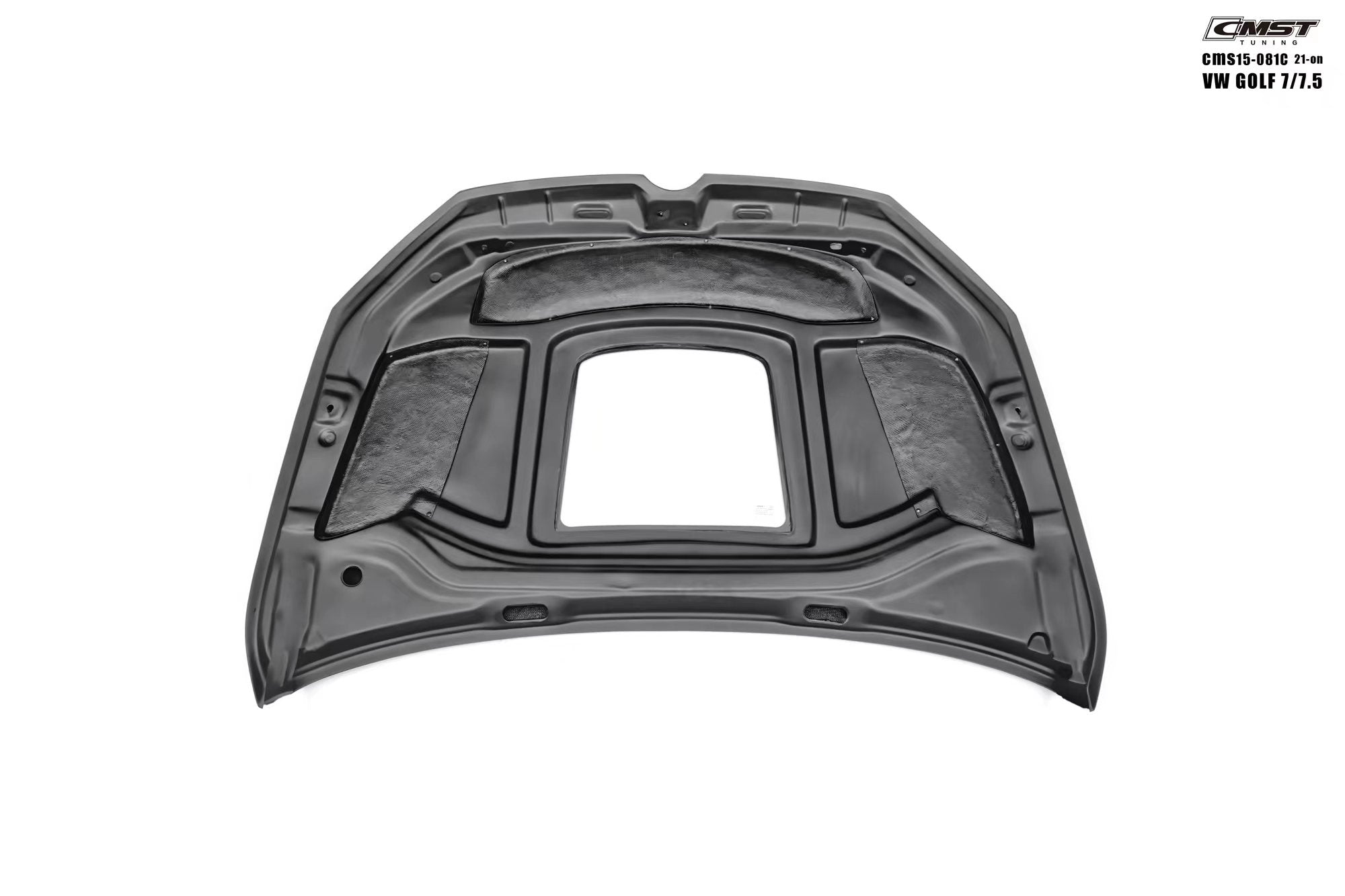 CMST - VOLKSWAGEN GOLF GTI / GOLF R MK7 MK7.5 CARBON FIBRE TRANSPARENT HOOD BONNET V2
