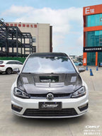 CMST - VOLKSWAGEN GOLF GTI / GOLF R MK7 MK7.5 CARBON FIBRE TRANSPARENT HOOD BONNET V2
