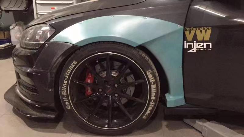CMST - VOLKSWAGEN GOLF GTI / GOLF R MK7 MK7.5 WIDEBODY WHEEL ARCHES FRP