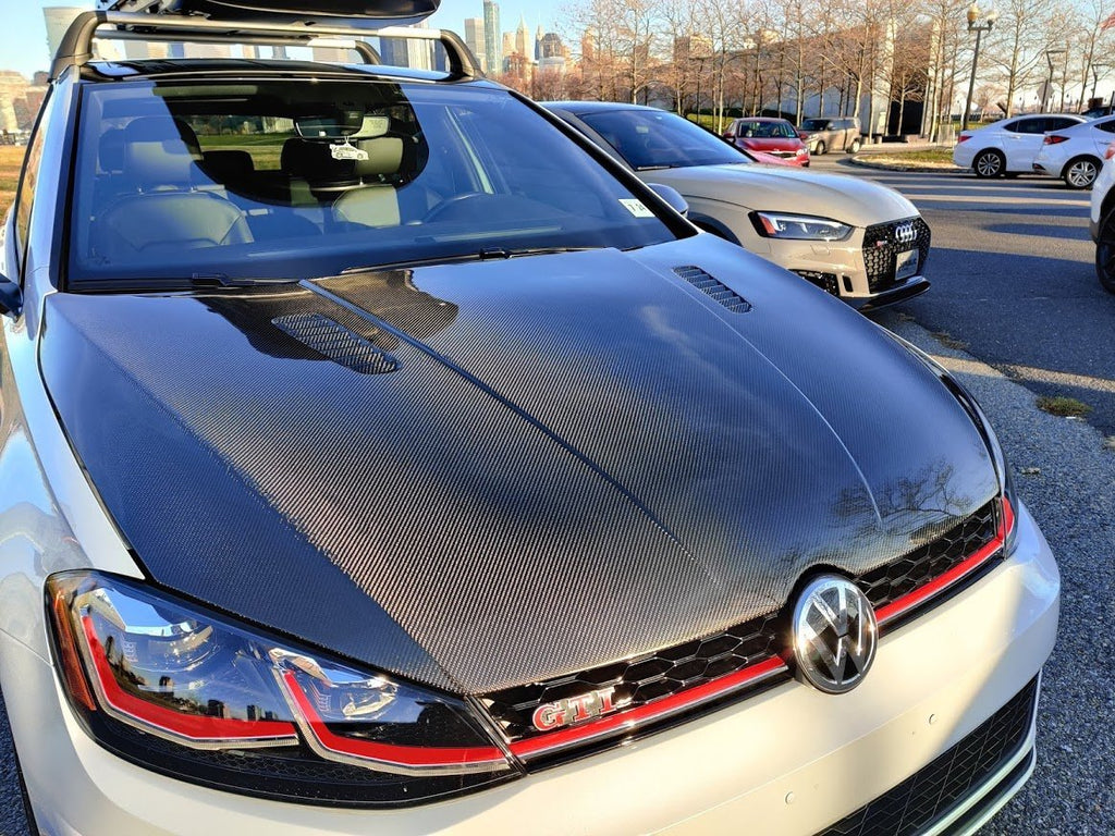 CMST - VOLKSWAGEN GOLF GTI MK7 MK7.5 CARBON FIBRE BONNET HOOD