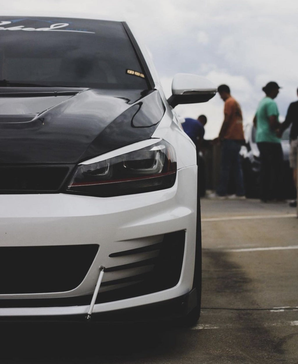 CMST - VOLKSWAGEN GOLF GTI MK7 MK7.5 CARBON FIBRE GRILL