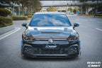CMST- VOLKSWAGEN GOLF MK8 GTI / R LINE CARBON FIBRE FRONT BONNET HOOD V1