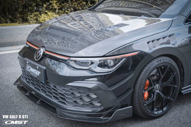 CMST- VOLKSWAGEN GOLF MK8 GTI / R LINE CARBON FIBRE SIDE FENDER WINGS
