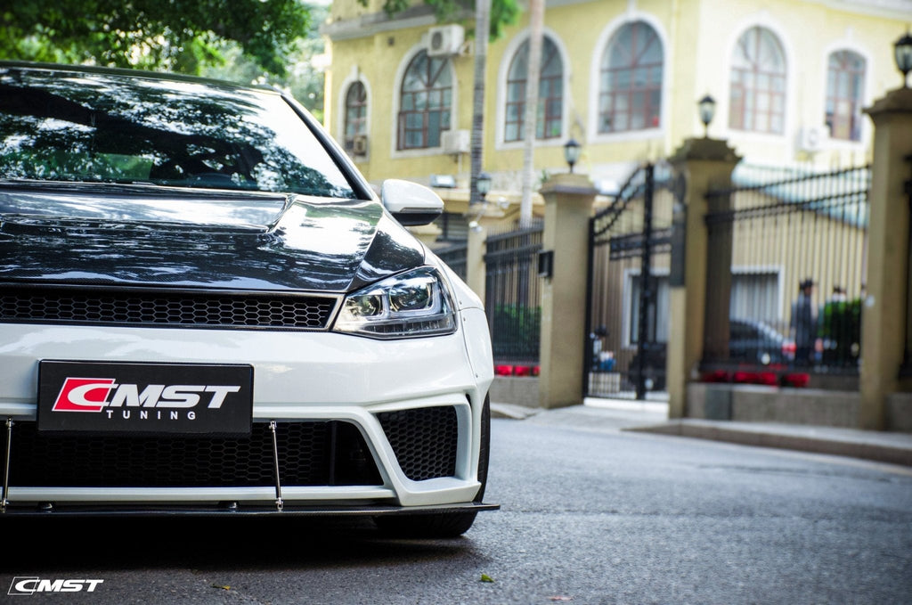 CMST - VOLKSWAGEN GOLF R / GTI MK7 FRP FRONT BUMPER + FRONT LIP