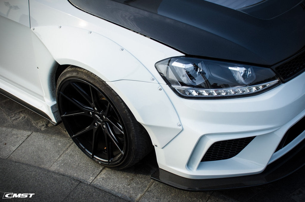 CMST - VOLKSWAGEN GOLF R / GTI MK7 FRP FRONT BUMPER + FRONT LIP