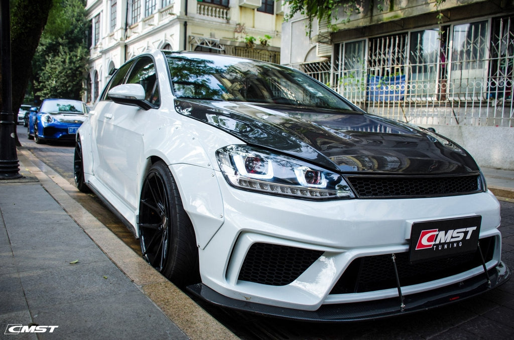CMST - VOLKSWAGEN GOLF R / GTI MK7 FRP FRONT BUMPER + FRONT LIP