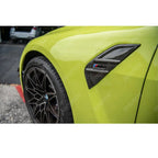 Covers For BMW M3 M4 G80 G82 - Dry Carbon Fiber Side Fender Badge