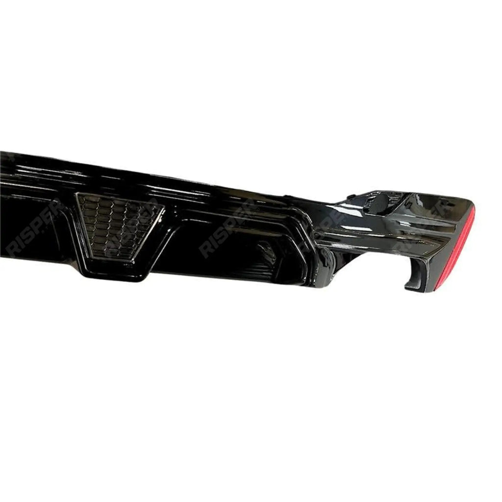 CS Rear Diffuser In Gloss Black For BMW 5 Series G30 G38 M Sport 2017-2024