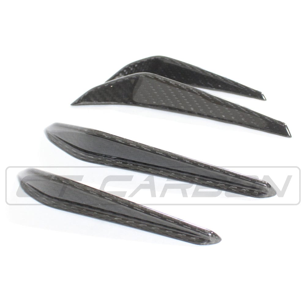 BMW M3/M4 (G80 G81 G82 G83) 2021+ CARBON FIBRE FRONT BUMPER CANARDS