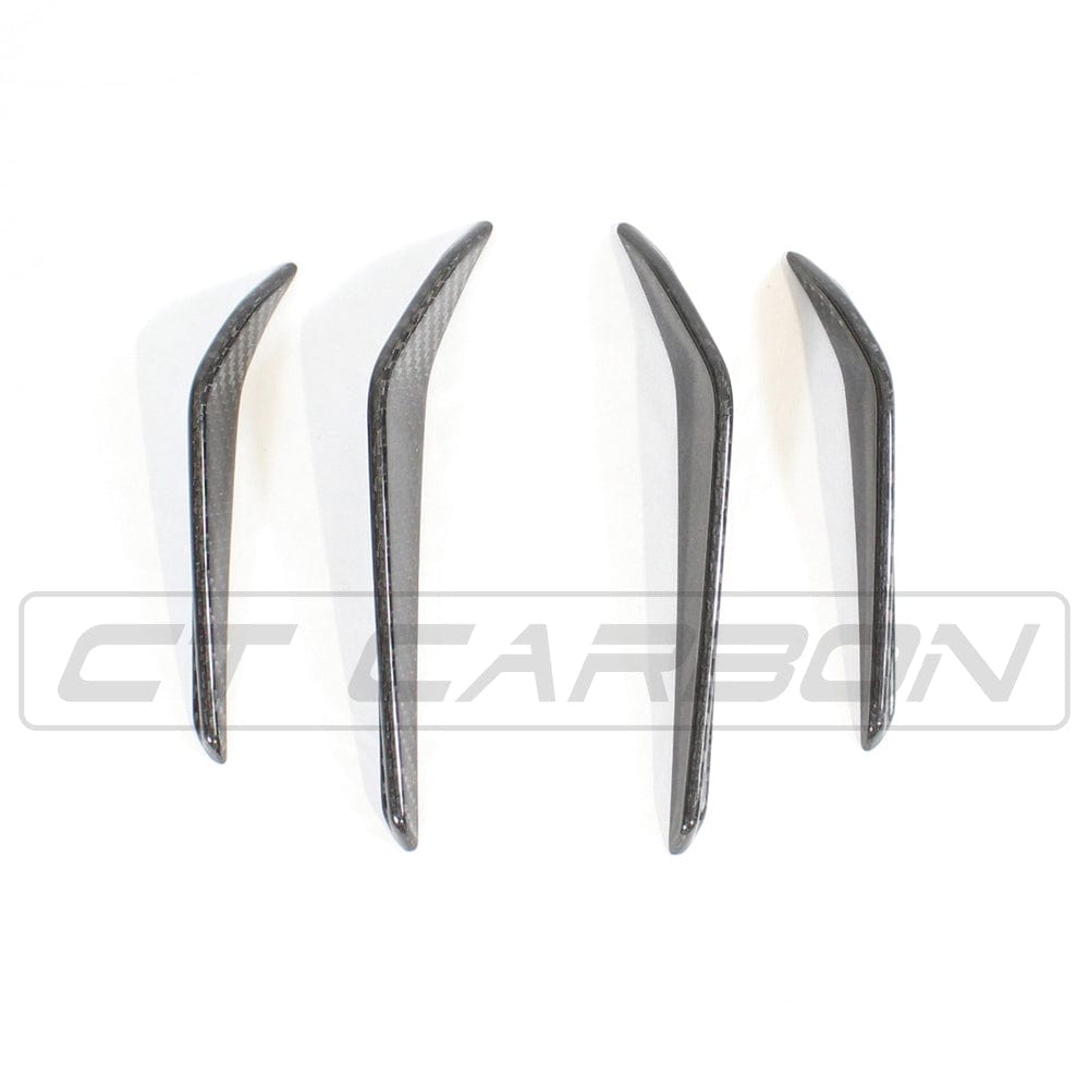 BMW M3/M4 (G80 G81 G82 G83) 2021+ CARBON FIBRE FRONT BUMPER CANARDS