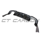 AUDI RS3 8V SALOON REAR CARBON DIFFUSER WITH DTM LIGHT
