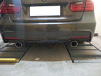 BMW F30/F31 3 SERIES 2011-2019 CARBON FIBRE DIFFUSER - V2