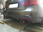 BMW F30/F31 3 SERIES 2011-2019 CARBON FIBRE DIFFUSER - V2
