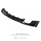 BMW F30/F31 3 SERIES 2011-2015 CARBON FIBRE DIFFUSER - TWIN EXHAUST - V1