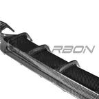 BMW F32, F33 & F36 4 SERIES 2013-2017 CARBON FIBRE DIFFUSER - DUAL EXHAUST