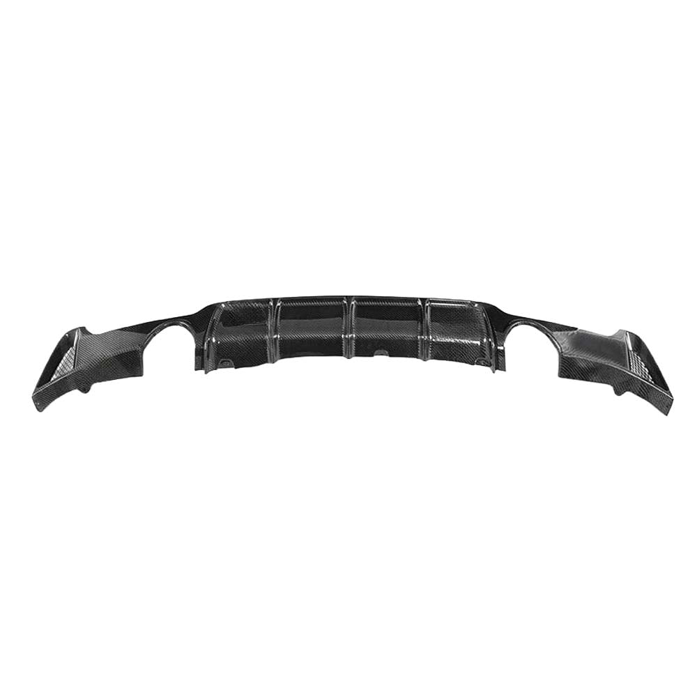 BMW F32, F33 & F36 4 SERIES 2013-2017 CARBON FIBRE DIFFUSER - DUAL EXHAUST