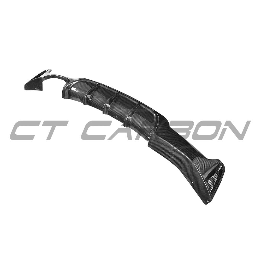 BMW F32, F33 & F36 4 SERIES CARBON FIBRE DIFFUSER - TWIN EXHAUST