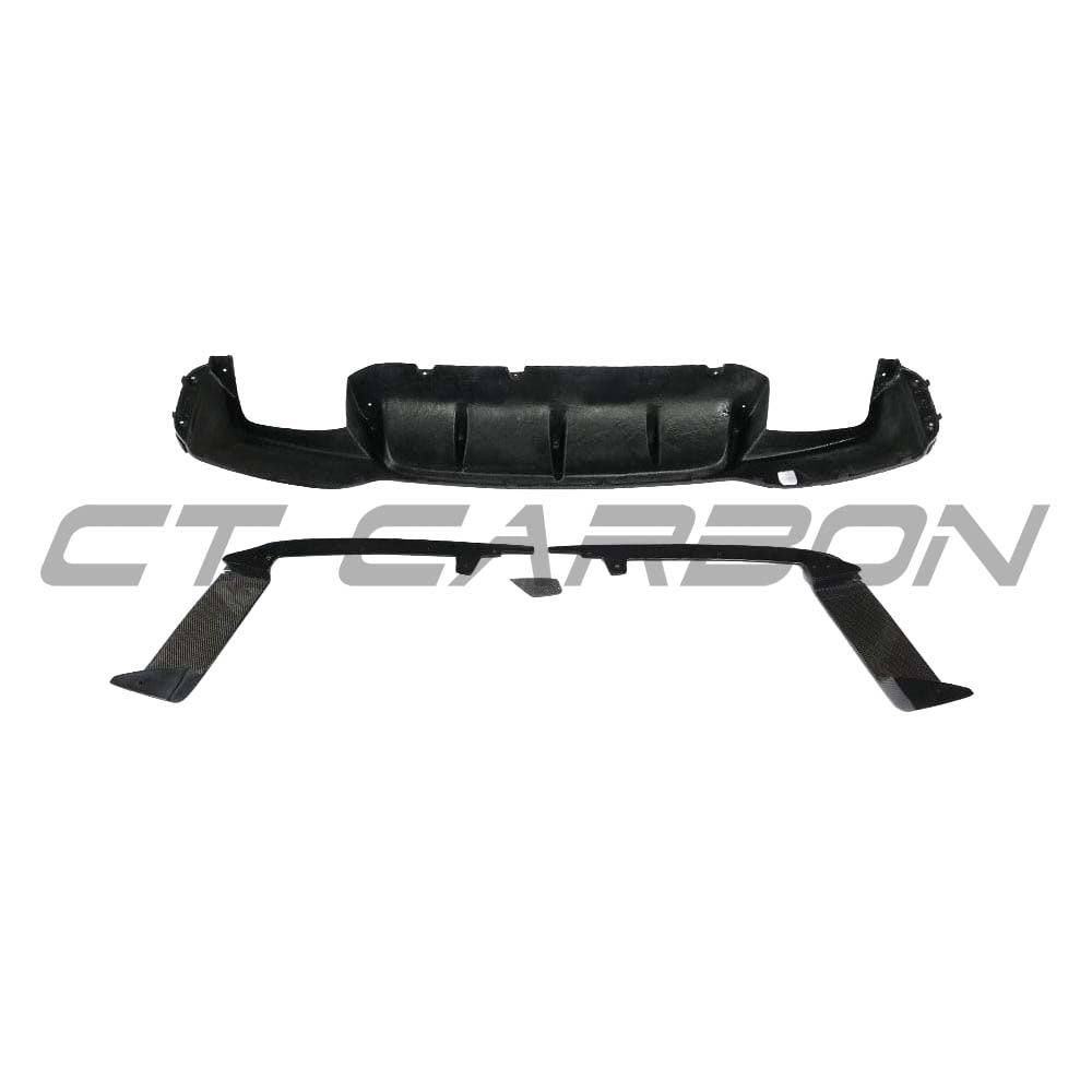 BMW F90 M5 PRE LCI CARBON FIBRE DIFFUSER - V2