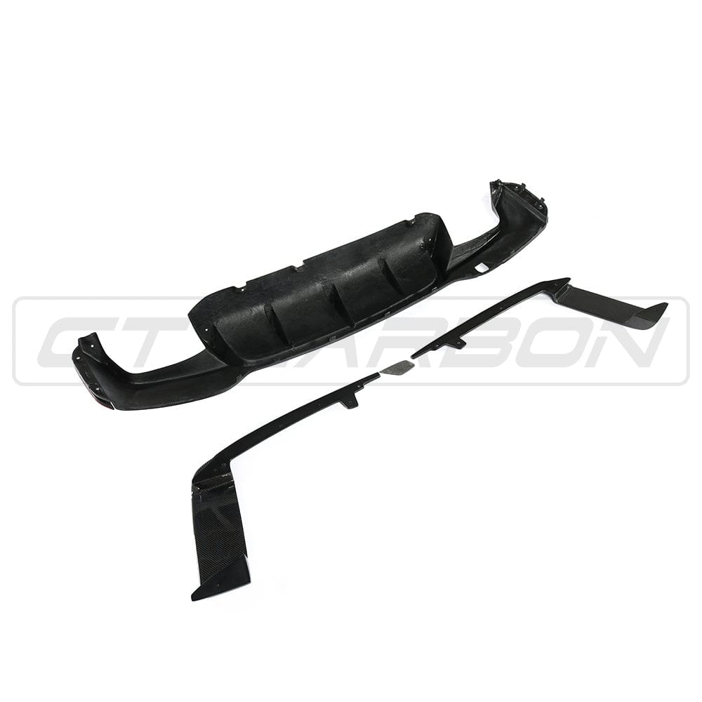 BMW F90 M5 PRE LCI CARBON FIBRE DIFFUSER - 3D STYLE