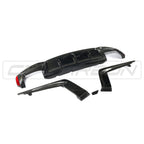BMW F90 M5 PRE LCI CARBON FIBRE DIFFUSER - 3D STYLE