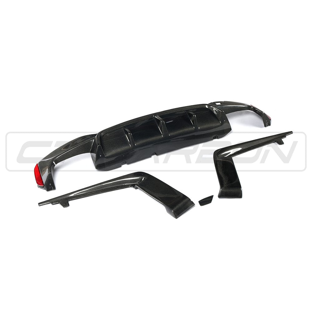 BMW F90 M5 PRE LCI CARBON FIBRE DIFFUSER - 3D STYLE