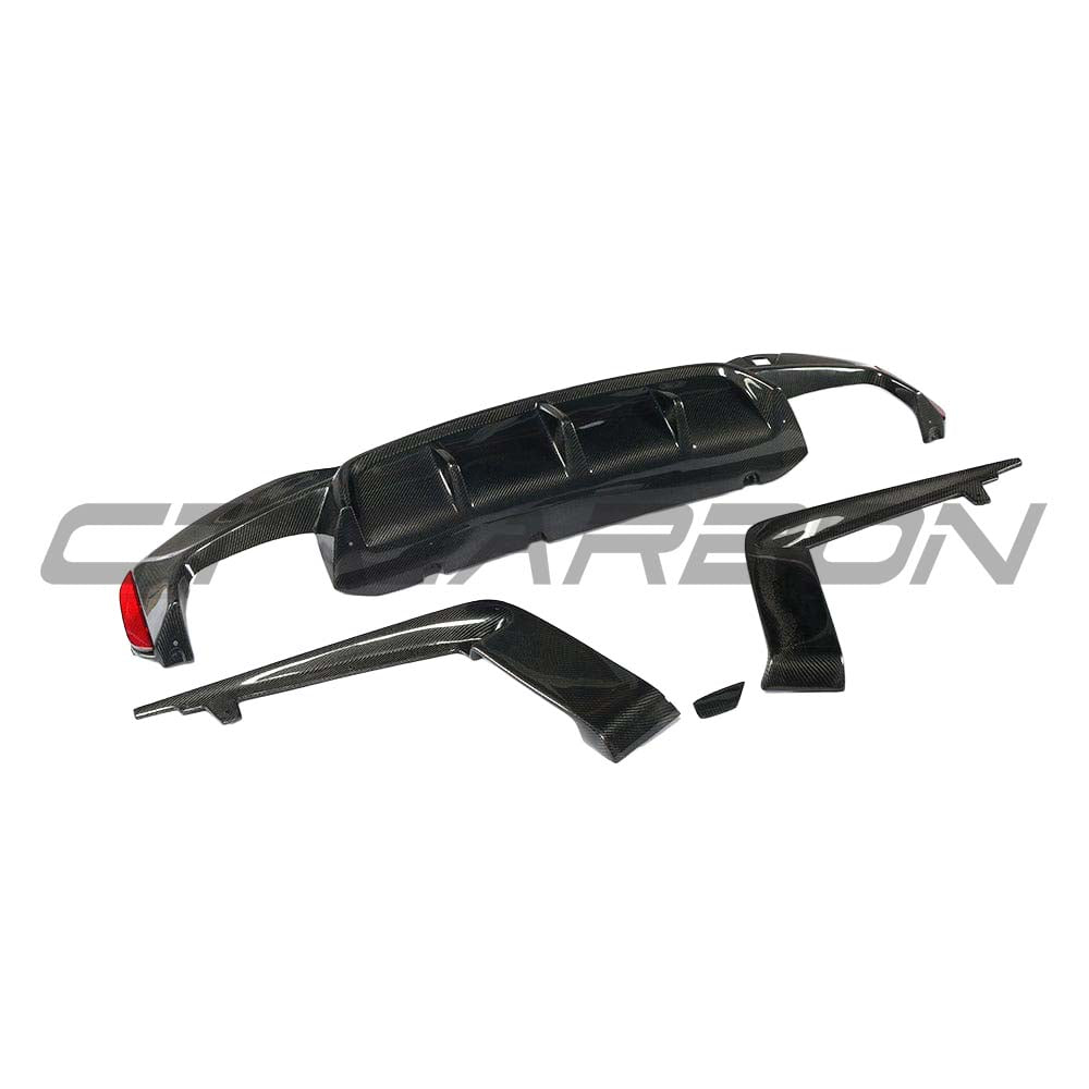 BMW F90 M5 PRE LCI CARBON FIBRE DIFFUSER - V2