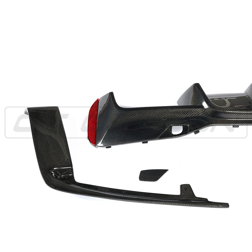 BMW F90 M5 PRE LCI CARBON FIBRE DIFFUSER - 3D STYLE