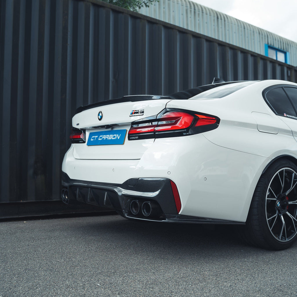 BMW F90 M5 PRE LCI CARBON FIBRE DIFFUSER - 3D STYLE
