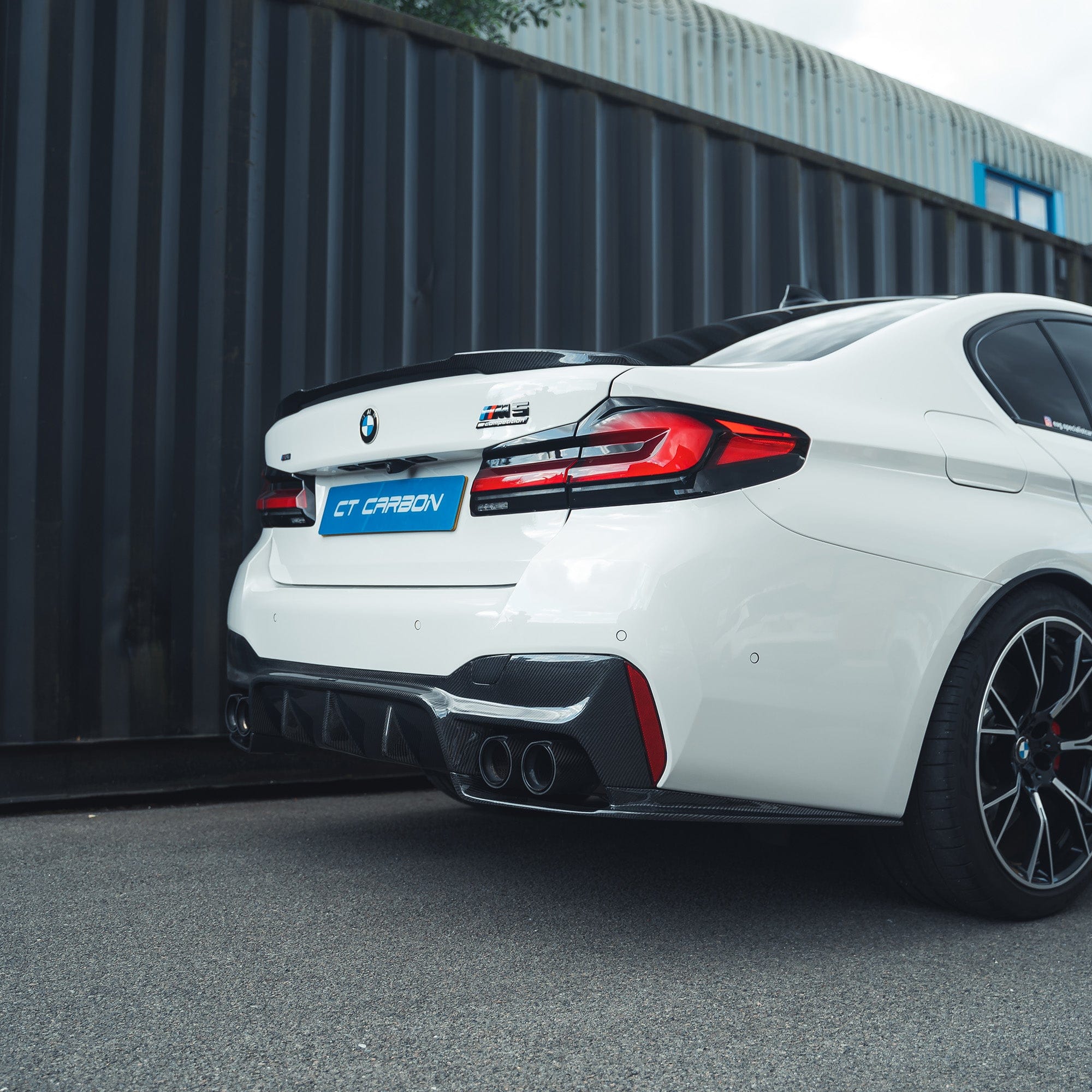 BMW F90 M5 PRE LCI CARBON FIBRE DIFFUSER - 3D STYLE