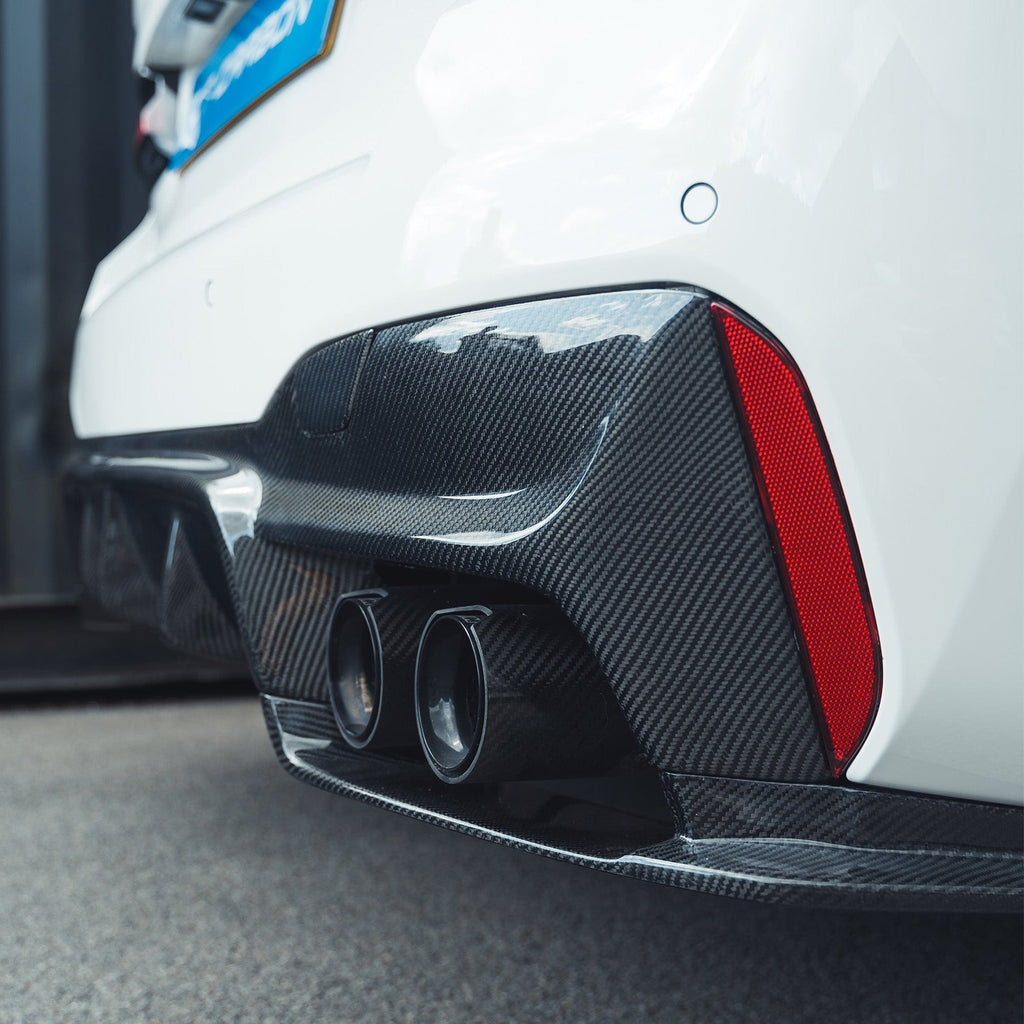 BMW F90 M5 PRE LCI CARBON FIBRE DIFFUSER - 3D STYLE