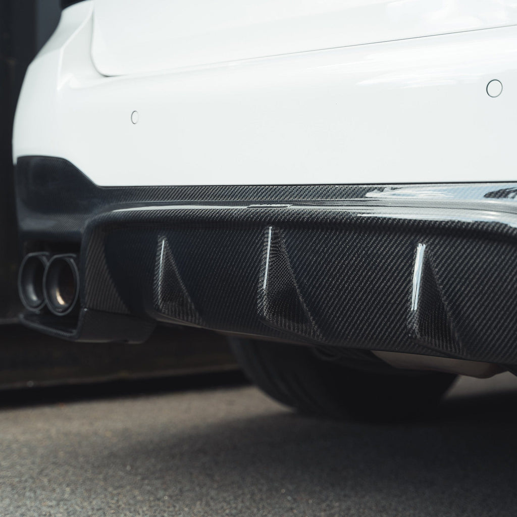 BMW F90 M5 PRE LCI CARBON FIBRE DIFFUSER - 3D STYLE