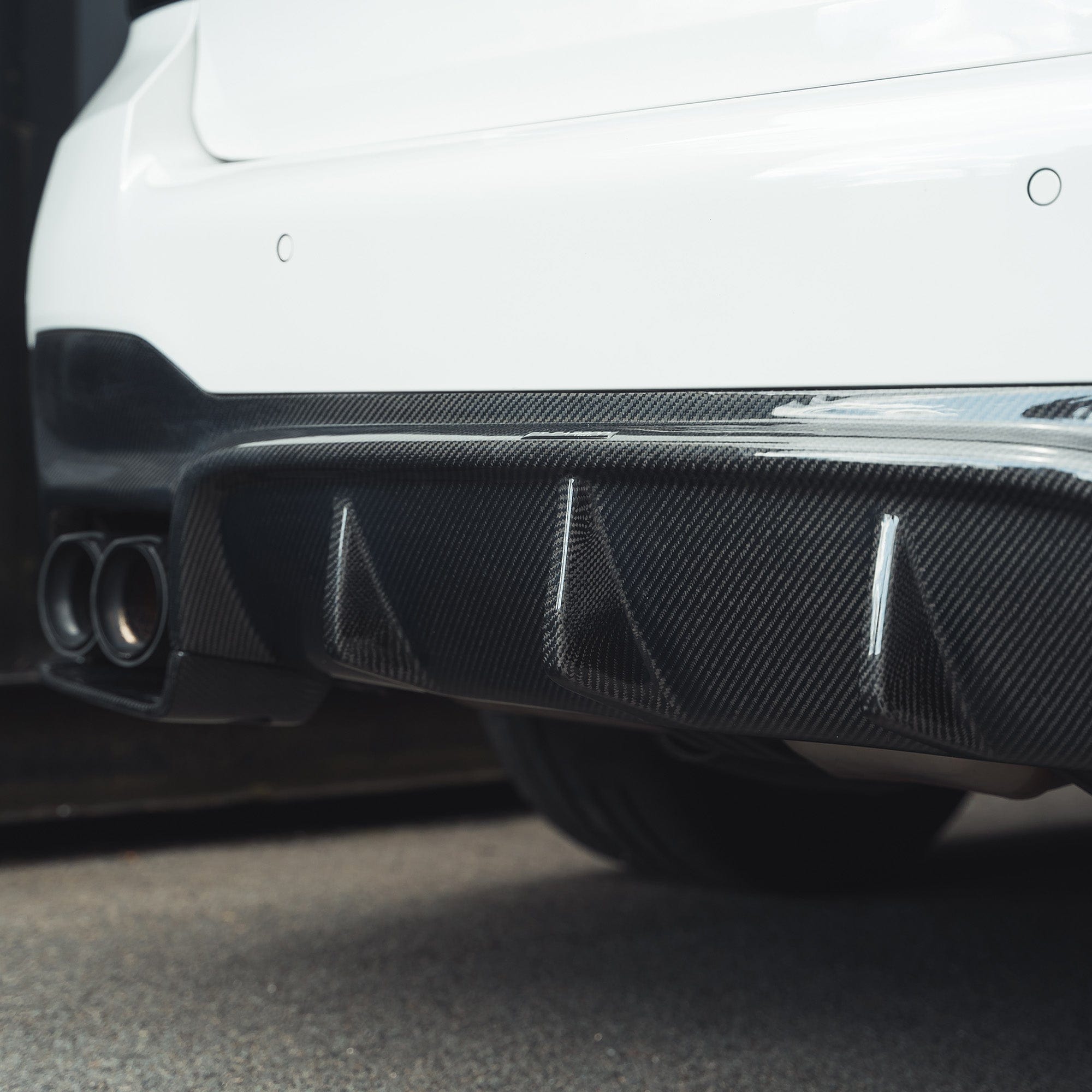 BMW F90 M5 PRE LCI CARBON FIBRE DIFFUSER - 3D STYLE
