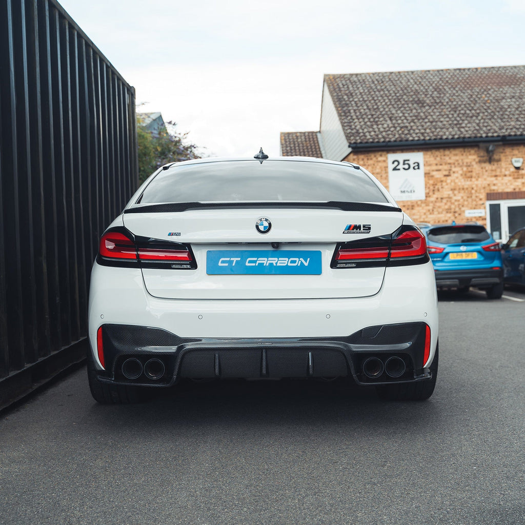 BMW F90 M5 PRE LCI CARBON FIBRE DIFFUSER - 3D STYLE