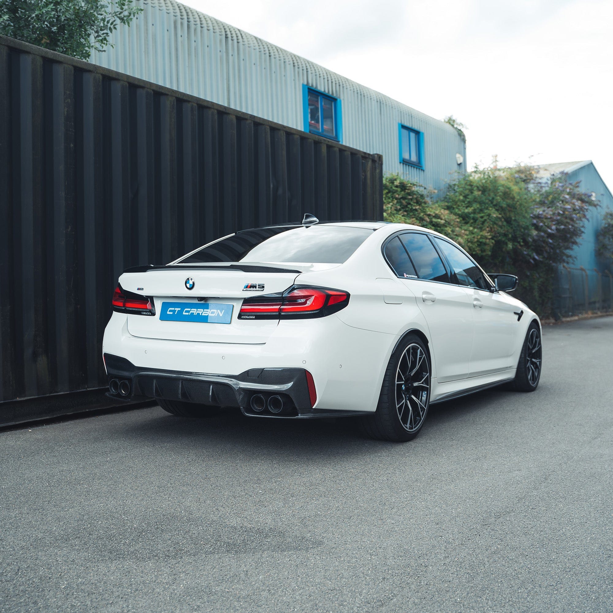BMW F90 M5 PRE LCI CARBON FIBRE DIFFUSER - 3D STYLE