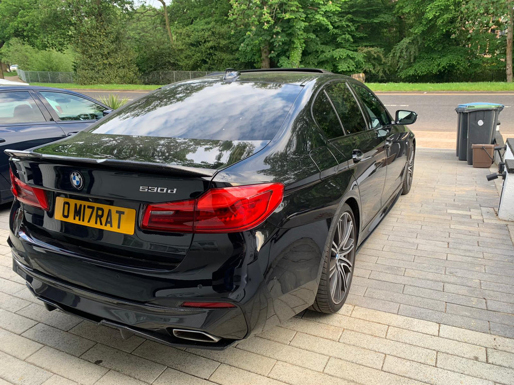 BMW G30 5 SERIES 2016-2024 CARBON FIBRE DIFFUSER - V1