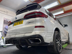BMW X5 G05 2018-2023 PRE-LCI CARBON FIBRE DIFFUSER - CT DESIGN