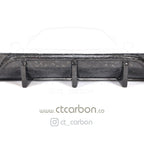 MERCEDES C63/C63S W205 COUPE FORGED CARBON FIBRE DIFFUSER - BIG FIN