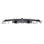 MERCEDES W205 C63 & C63S SALOON 4DR CARBON FIBRE DIFFUSER & EXHAUST TIPS