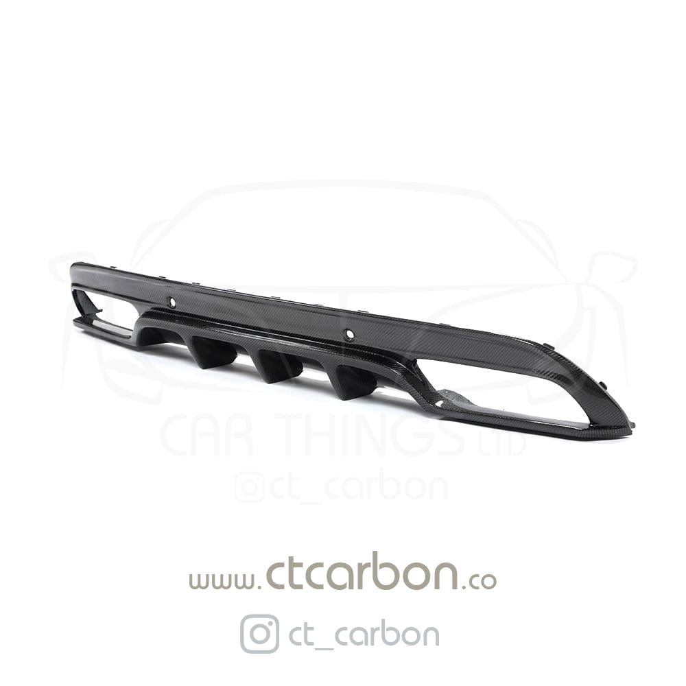 MERCEDES W205 C63 & C63S SALOON CARBON DIFFUSER - PS STYLE