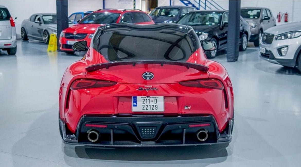 TOYOTA SUPRA 2019+ A90 CARBON FIBRE DIFFUSER - V1